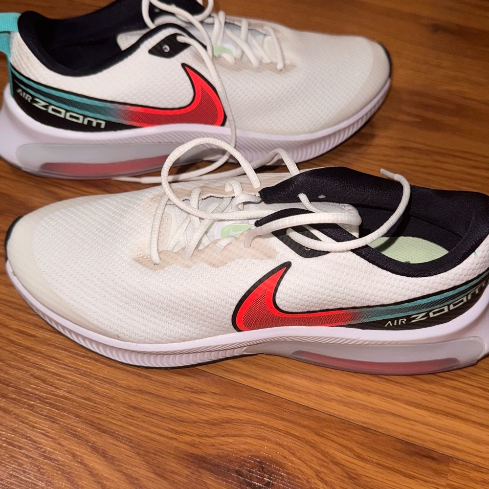 Nike Air Zoom White with Red and Black Accents (new)